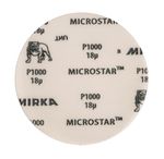 Boite de 50 disques  poncer Microstar Mirka - grain 1200 - 77 mm