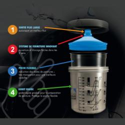 Kit Car Refinish Easy Click 650ML - 125Mµ - 50 P