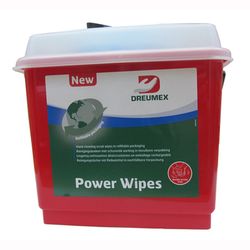 Lingettes nettoyantes désincrustantes pour les mains Power Wipes