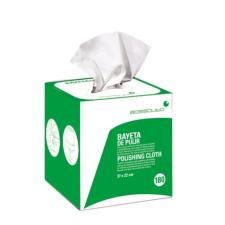 Rouleau de 180 chiffon à polir en tissu -37x22cm