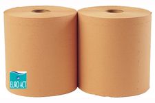 Lot de 2 bobines de papier 1000 feuilles - coloris chamois