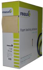 Finixa - rouleau de papier abrasif sur mousse 114mm x 25m - P500