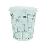 Carton de 100 godets de mélange 2300 ml