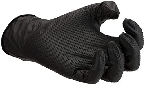 Boite de 50 Gants de protection contre les substances chimiques Taille M Gogrip MERCATOR Noir