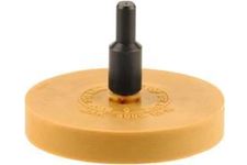 Set de 2 disques gomme + adaptateur