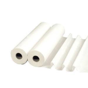 Carton de 9 rouleaux de draps d'examen médical BLANC - 121 FEUILLES