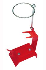 Support pour pistolet gravité sur socle ou mural avec port-filtre cône