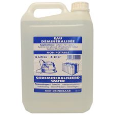 Eau déminéralisée 5 litres