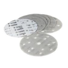 Boite de 50 disques abrasifs sur film diamètre 150 mm  - 15 trous - grain 400