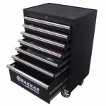 Servante 7 tiroirs Noire DRAKKAR EQUIPEMENT + 215 outils