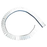 Tôle de réparation prédécoupée articulable pour ailes de voiture