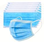 Carton de 5 sachets de 10 masques chirurgicaux