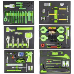 SERVANTE À OUTILS 7 TIROIRS - SPÉCIAL CARROSSIER - VERT