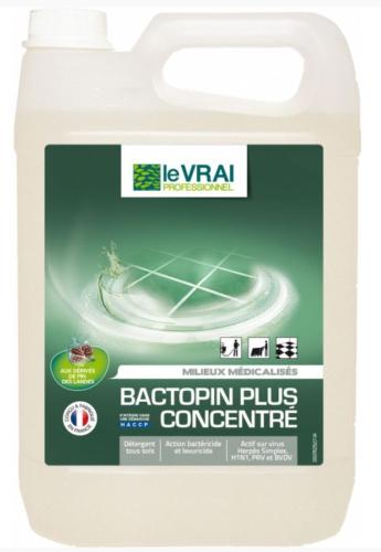 Détergent Désinfectant Sols BACTOPIN Plus concentré 5 litres